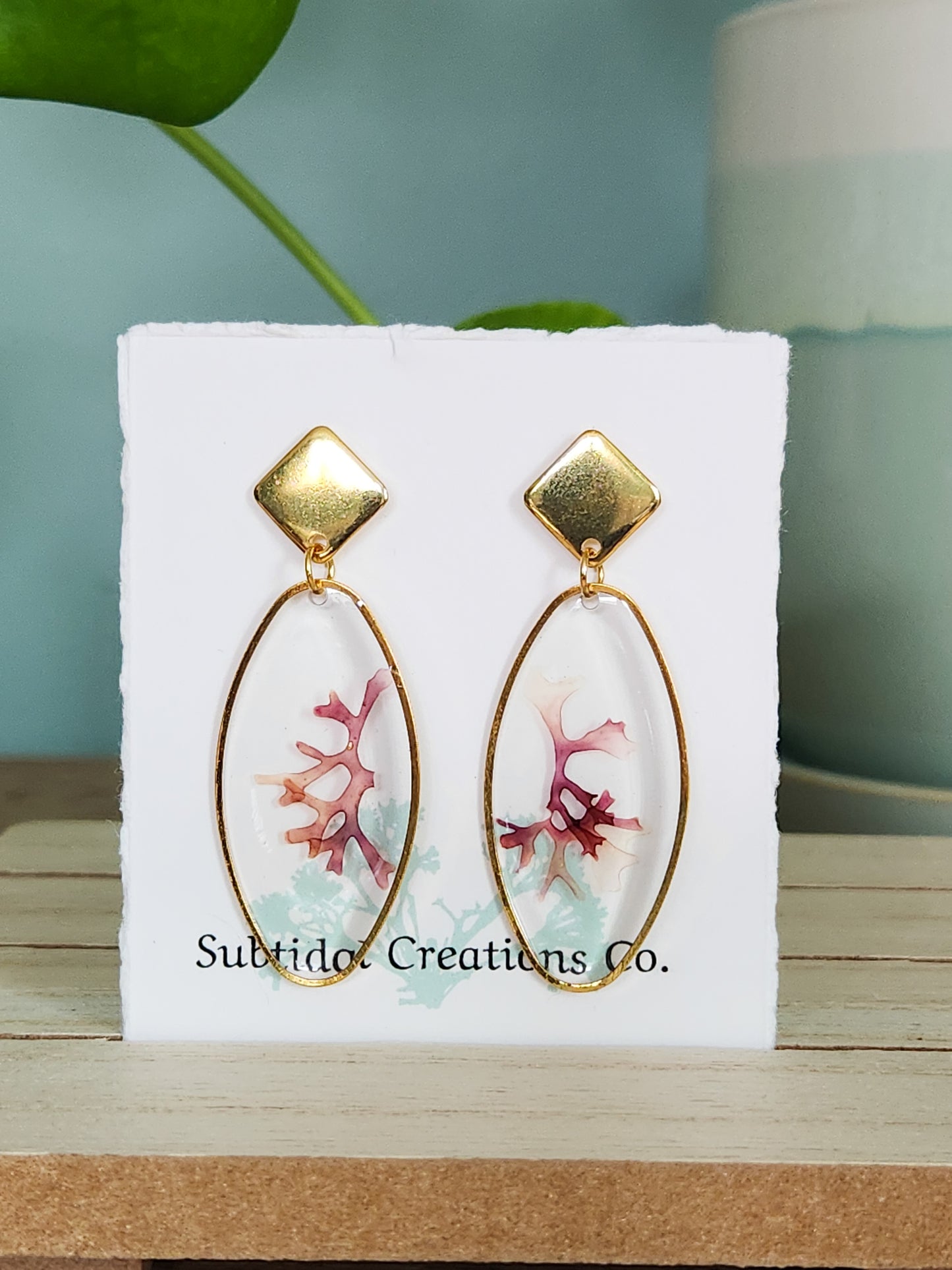 Seaweed Earrings